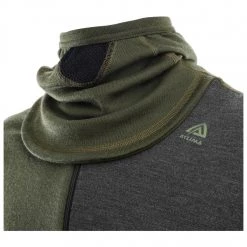 Aclima - Warmwool Hood Sweater Zip - Pull en laine mérinos -Sous-vêtements mérinos Soldes aclima warmwool hood sweater zip pull en laine merinos detail 4