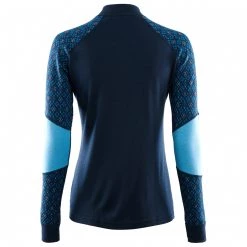 Aclima - Women's Designwool Glitre Mock Neck - Sous-vêtement mérinos -Sous-vêtements mérinos Soldes aclima womens designwool glitre mock neck sous vetement merinos detail 3