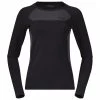 Bergans - Women's Cecilie Wool Long Sleeve - Sous-vêtement mérinos -Sous-vêtements mérinos Soldes bergans womens cecilie wool long sleeve sous vetement merinos