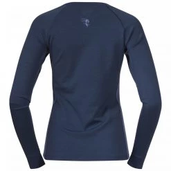 Bergans - Women's Cecilie Wool Long Sleeve - Sous-vêtement mérinos 9 Bergans - Women's Cecilie Wool Long Sleeve - Sous-vêtement mérinos -Sous-vêtements mérinos Soldes bergans womens cecilie wool long sleeve sous vetement merinos detail 2