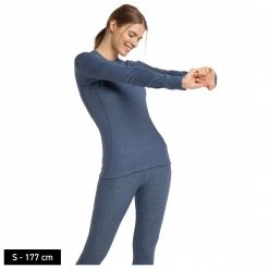Devold - Duo Active Woman Shirt - Sous-vêtement mérinos -Sous-vêtements mérinos Soldes devold duo active woman shirt sous vetement merinos detail 3