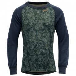 Devold - Kid's Duo Active Merino Shirt - Sous-vêtement mérinos -Sous-vêtements mérinos Soldes devold kids duo active merino shirt sous vetement merinos 3