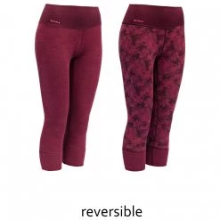 Devold - Women's Kvitegga 3/4 Long Johns - Legging mi-long yoga -Sous-vêtements mérinos Soldes devold womens kvitegga 3 4 long johns legging mi long yoga detail 2