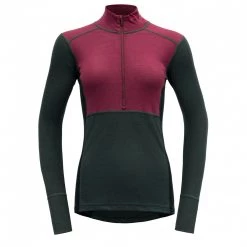 Devold - Women's Lauparen Merino 190 Zip Neck - Sous-vêtement mérinos -Sous-vêtements mérinos Soldes devold womens lauparen merino 190 zip neck sous vetement merinos 1