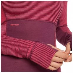 Devold - Women's Tuvegga Sport Air Shirt - Sous-vêtement mérinos -Sous-vêtements mérinos Soldes devold womens tuvegga sport air shirt sous vetement merinos detail 6
