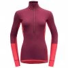 Devold - Women's Wool Mesh Half Zip Neck - Sous-vêtement mérinos -Sous-vêtements mérinos Soldes devold womens wool mesh half zip neck sous vetement merinos