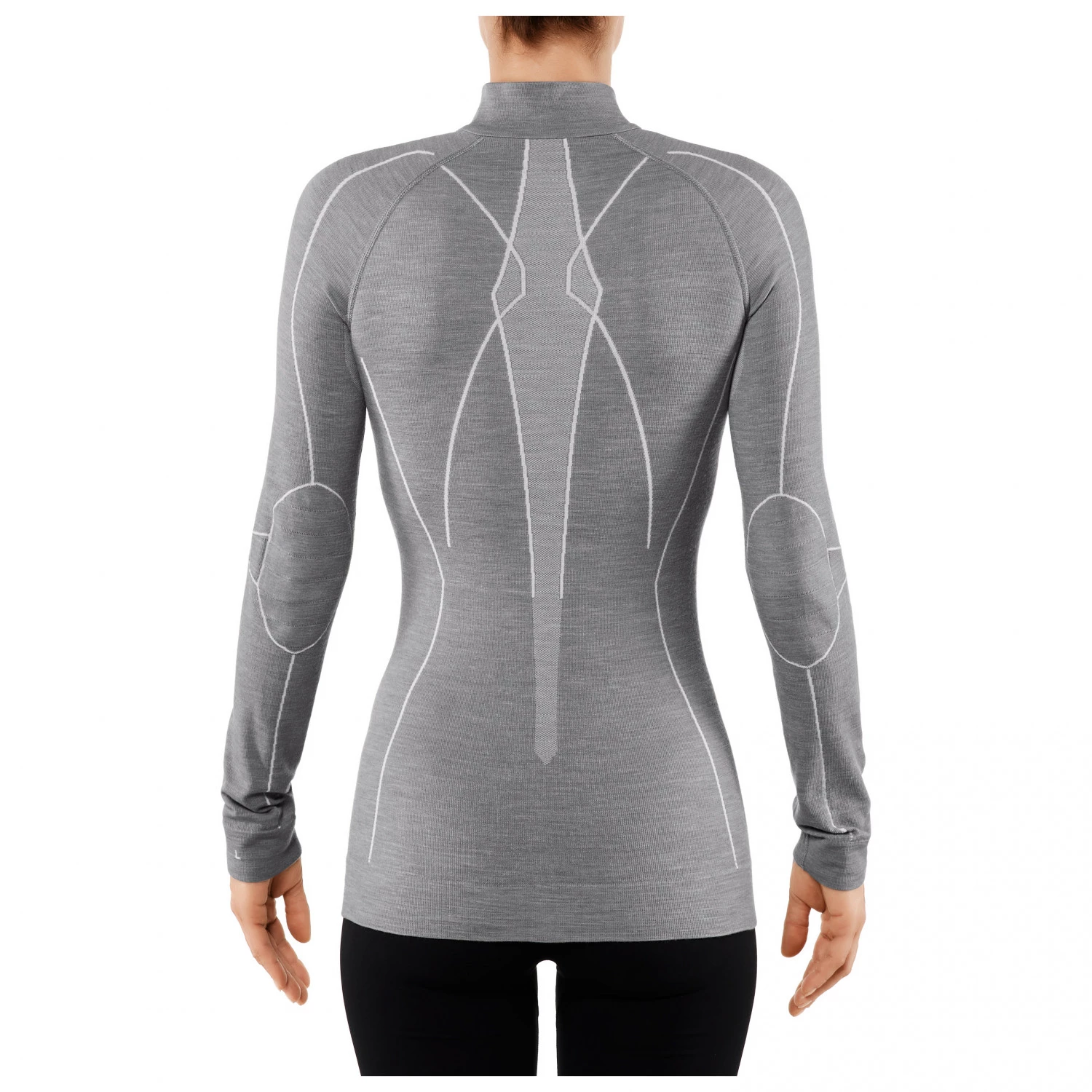 Falke - Women's Wool-Tech Zip Shirt - Sous-vêtement mérinos 5 Falke - Women's Wool-Tech Zip Shirt - Sous-vêtement mérinos – Image 3