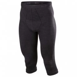 Falke - Wool-Tech 3/4 Tights - Sous-vêtement mérinos -Sous-vêtements mérinos Soldes falke wool tech 3 4 tights sous vetement merinos 1