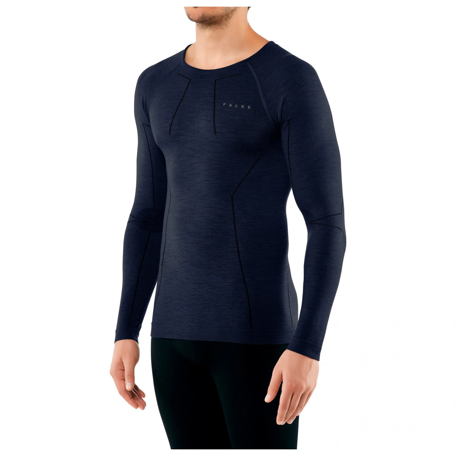 Falke - Wool-Tech Longsleeved Shirt - Sous-vêtement mérinos 4 Falke - Wool-Tech Longsleeved Shirt - Sous-vêtement mérinos – Image 2