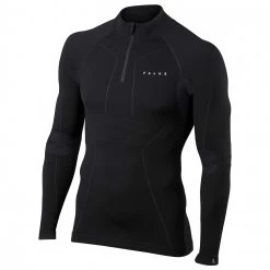 Falke - Wool-Tech Zip Shirt - Sous-vêtement mérinos -Sous-vêtements mérinos Soldes falke wool tech zip shirt sous vetement merinos 1