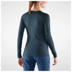 Fjällräven - Women's Bergtagen Thinwool L/S - Sous-vêtement mérinos -Sous-vêtements mérinos Soldes fjaellraeven womens bergtagen thinwool l s sous vetement merinos detail 5