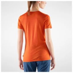 Fjällräven - Women's Bergtagen Thinwool S/S - Sous-vêtement mérinos -Sous-vêtements mérinos Soldes fjaellraeven womens bergtagen thinwool s s sous vetement merinos detail 5