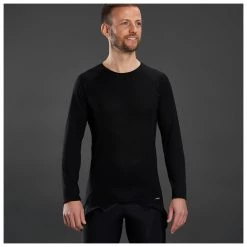 GripGrab - Merino Polyfibre Long Sleeve Base Layer - Sous-vêtement mérinos -Sous-vêtements mérinos Soldes gripgrab merino polyfibre long sleeve base layer sous vetement merinos detail 3