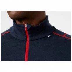 Helly Hansen - Lifa Merino Lightweight 1/2 Zip - Sous-vêtement mérinos -Sous-vêtements mérinos Soldes helly hansen lifa merino lightweight 1 2 zip sous vetement merinos detail 5