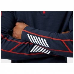 Helly Hansen - Lifa Merino Lightweight 1/2 Zip - Sous-vêtement mérinos -Sous-vêtements mérinos Soldes helly hansen lifa merino lightweight 1 2 zip sous vetement merinos detail 6