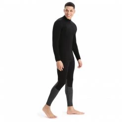 Icebreaker - 260 Tech L/S Turtleneck - Sous-vêtement mérinos -Sous-vêtements mérinos Soldes icebreaker 260 tech l s turtleneck sous vetement merinos detail 6