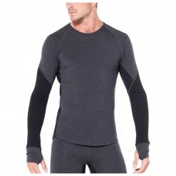 Icebreaker - 260 Zone L/S Crewe - Sous-vêtement mérinos -Sous-vêtements mérinos Soldes icebreaker 260 zone l s crewe sous vetement merinos detail 2