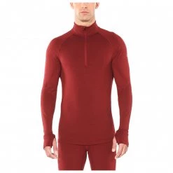Icebreaker - 260 Zone L/S Half Zip - Sous-vêtement mérinos -Sous-vêtements mérinos Soldes icebreaker 260 zone l s half zip sous vetement merinos detail 3