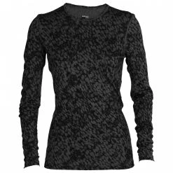 Icebreaker - Women's 200 Oasis L/S Crewe Forest Shadows - Sous-vêtement mérinos -Sous-vêtements mérinos Soldes icebreaker womens 200 oasis l s crewe forest shadows sous vetement merinos 2