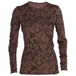 Icebreaker - Women's 200 Oasis L/S Crewe Forest Shadows - Sous-vêtement mérinos -Sous-vêtements mérinos Soldes icebreaker womens 200 oasis l s crewe forest shadows sous vetement merinos 3