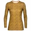 Icebreaker - Women's 200 Oasis L/S Crewe Lichen - Sous-vêtement mérinos -Sous-vêtements mérinos Soldes icebreaker womens 200 oasis l s crewe lichen sous vetement merinos