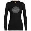 Icebreaker - Women's 200 Oasis L/S Crewe Ski Circle - Sous-vêtement mérinos -Sous-vêtements mérinos Soldes icebreaker womens 200 oasis l s crewe ski circle sous vetement merinos