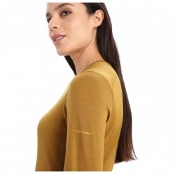 Icebreaker - Women's 200 Oasis L/S Crewe Ski Circle - Sous-vêtement mérinos 13 Icebreaker - Women's 200 Oasis L/S Crewe Ski Circle - Sous-vêtement mérinos -Sous-vêtements mérinos Soldes icebreaker womens 200 oasis l s crewe ski circle sous vetement merinos detail 6