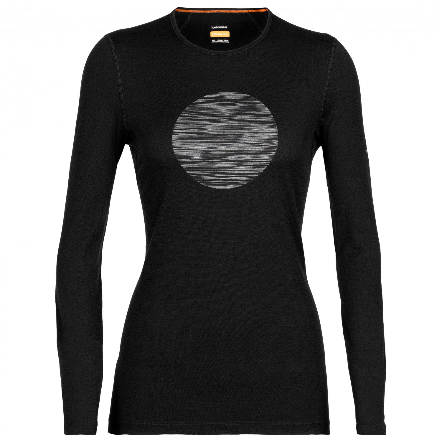 Icebreaker - Women's 200 Oasis L/S Crewe Ski Circle - Sous-vêtement mérinos 3 Icebreaker - Women's 200 Oasis L/S Crewe Ski Circle - Sous-vêtement mérinos