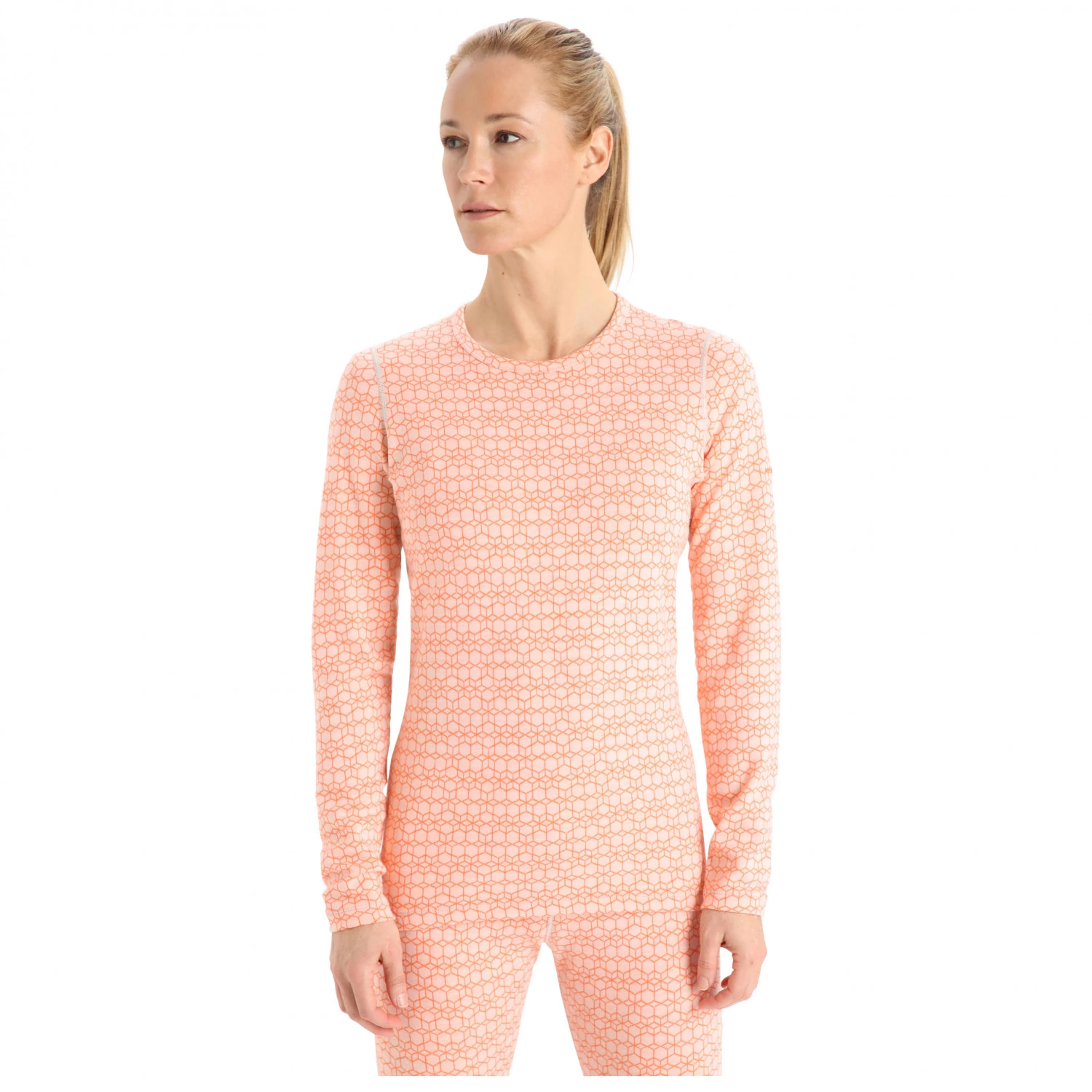 Icebreaker - Women's 250 Vertex L/S Crewe Alpine Geo - Sous-vêtement mérinos 4 Icebreaker - Women's 250 Vertex L/S Crewe Alpine Geo - Sous-vêtement mérinos – Image 2