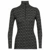 Icebreaker - Women's 250 Vertex L/S Half Zip Alpine Geo - Sous-vêtement mérinos 1 Icebreaker - Women's 250 Vertex L/S Half Zip Alpine Geo - Sous-vêtement mérinos -Sous-vêtements mérinos Soldes icebreaker womens 250 vertex l s half zip alpine geo sous vetement merinos