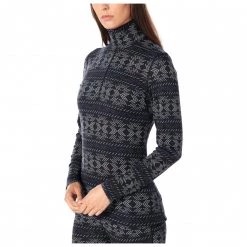 Icebreaker - Women's 250 Vertex L/S Half Zip Crystalline - Sous-vêtement mérinos -Sous-vêtements mérinos Soldes icebreaker womens 250 vertex l s half zip crystalline sous vetement merinos detail 3