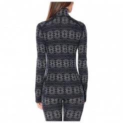 Icebreaker - Women's 250 Vertex L/S Half Zip Crystalline - Sous-vêtement mérinos -Sous-vêtements mérinos Soldes icebreaker womens 250 vertex l s half zip crystalline sous vetement merinos detail 4