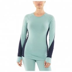 Icebreaker - Women's 260 Zone L/S Crewe - Sous-vêtement mérinos -Sous-vêtements mérinos Soldes icebreaker womens 260 zone l s crewe sous vetement merinos bf detail 2