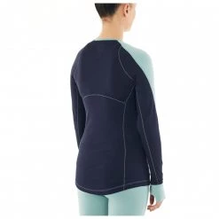Icebreaker - Women's 260 Zone L/S Crewe - Sous-vêtement mérinos -Sous-vêtements mérinos Soldes icebreaker womens 260 zone l s crewe sous vetement merinos bf detail 4