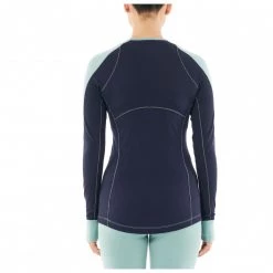 Icebreaker - Women's 260 Zone L/S Crewe - Sous-vêtement mérinos -Sous-vêtements mérinos Soldes icebreaker womens 260 zone l s crewe sous vetement merinos bf detail 5