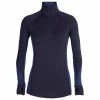 Icebreaker - Women's 260 Zone L/S Half Zip - Sous-vêtement mérinos -Sous-vêtements mérinos Soldes icebreaker womens 260 zone l s half zip sous vetement merinos