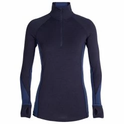 Icebreaker - Women's 260 Zone L/S Half Zip - Sous-vêtement mérinos -Sous-vêtements mérinos Soldes icebreaker womens 260 zone l s half zip sous vetement merinos 2