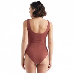 Icebreaker - Women's Queens Tank Bodysuit - T-shirt en laine mérinos -Sous-vêtements mérinos Soldes icebreaker womens queens tank bodysuit t shirt en laine merinos detail 2