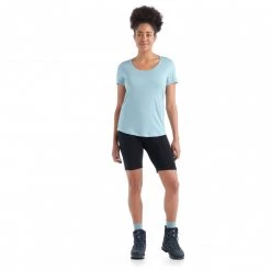 Icebreaker - Women's Sphere II S/S Scoop Tee - T-shirt en laine mérinos -Sous-vêtements mérinos Soldes icebreaker womens sphere ii s s scoop tee t shirt en laine merinos detail 3