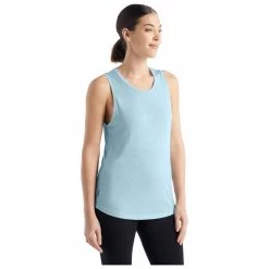 Icebreaker - Women's Sphere II Tank - T-shirt en laine mérinos -Sous-vêtements mérinos Soldes icebreaker womens sphere ii tank t shirt en laine merinos detail 3