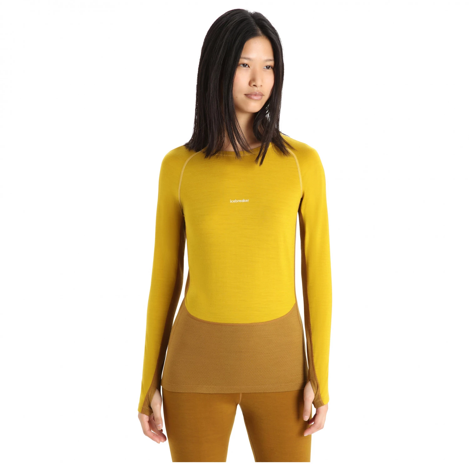 Icebreaker - Women's Zoneknit 200 L/S Crewe - Sous-vêtement mérinos 4 Icebreaker - Women's Zoneknit 200 L/S Crewe - Sous-vêtement mérinos – Image 2