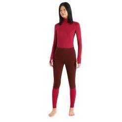 Icebreaker - Women's Zoneknit 260 L/S Half Zip - Sous-vêtement mérinos 11 Icebreaker - Women's Zoneknit 260 L/S Half Zip - Sous-vêtement mérinos -Sous-vêtements mérinos Soldes icebreaker womens zoneknit 260 l s half zip sous vetement merinos detail 4