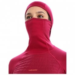 Icebreaker - Women's Zoneknit Insulated L/S Hoodie - Sous-vêtement mérinos 11 Icebreaker - Women's Zoneknit Insulated L/S Hoodie - Sous-vêtement mérinos -Sous-vêtements mérinos Soldes icebreaker womens zoneknit insulated l s hoodie sous vetement merinos detail 4