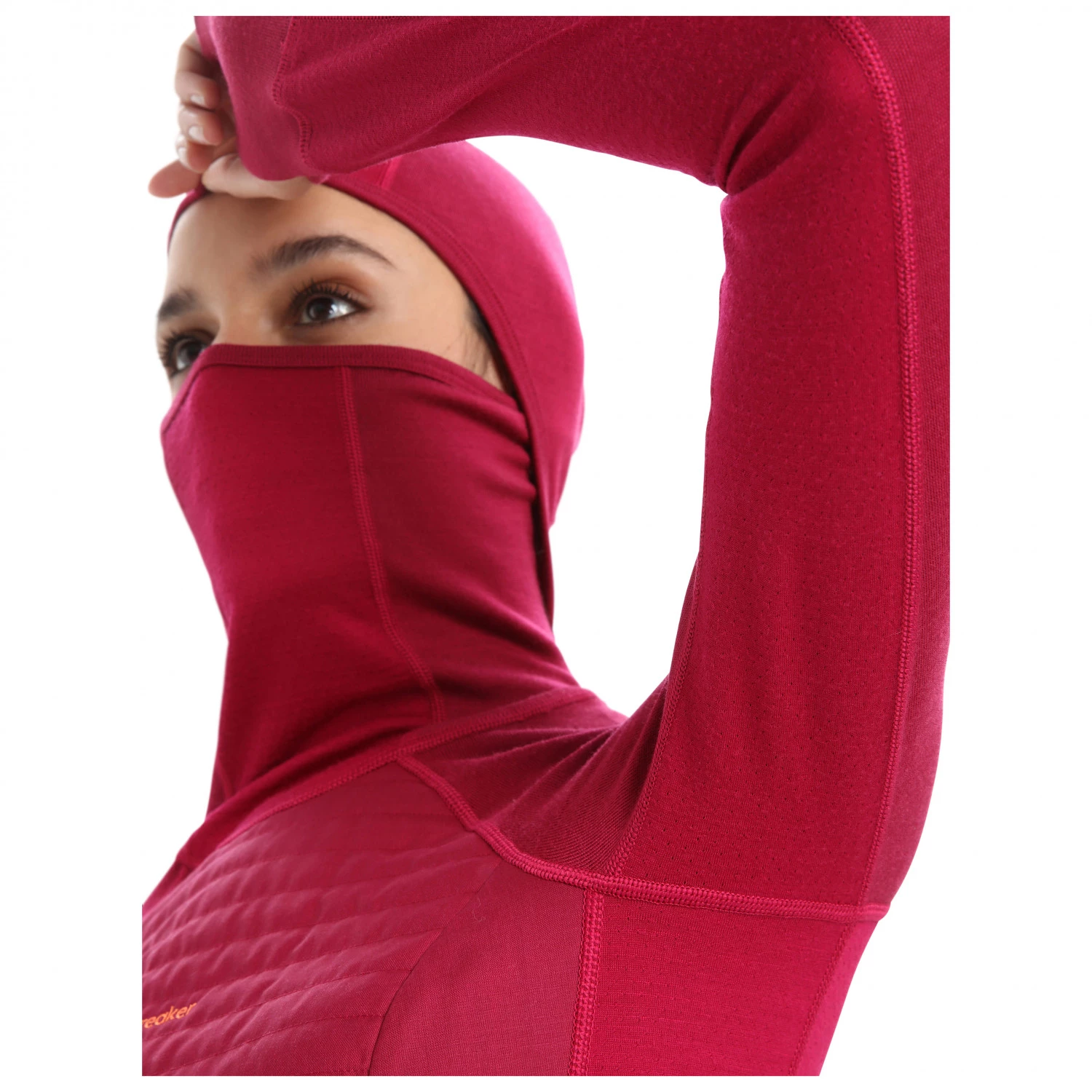 Icebreaker - Women's Zoneknit Insulated L/S Hoodie - Sous-vêtement mérinos 7 Icebreaker - Women's Zoneknit Insulated L/S Hoodie - Sous-vêtement mérinos – Image 5