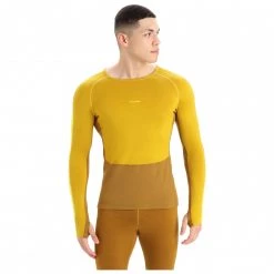 Icebreaker - Zoneknit 200 L/S Crewe - Sous-vêtement mérinos -Sous-vêtements mérinos Soldes icebreaker zoneknit 200 l s crewe sous vetement merinos detail 2