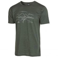 Ivanhoe of Sweden - Underwool Agaton Mountain - T-shirt en laine mérinos -Sous-vêtements mérinos Soldes ivanhoe of sweden underwool agaton mountain t shirt en laine merinos bf 3