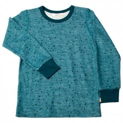 Joha - Kid's 4044 Blouse with Long Sleeves - T-shirt en laine mérinos
