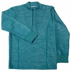Joha - Kid's 4044 Blouse with Zipper - T-shirt en laine mérinos