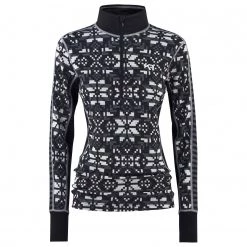 Kari Traa - Women's Else Halfzip - Sous-vêtement mérinos -Sous-vêtements mérinos Soldes kari traa womens else halfzip sous vetement merinos 1