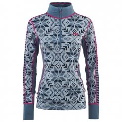 Kari Traa - Women's Else Halfzip - Sous-vêtement mérinos -Sous-vêtements mérinos Soldes kari traa womens else halfzip sous vetement merinos 2